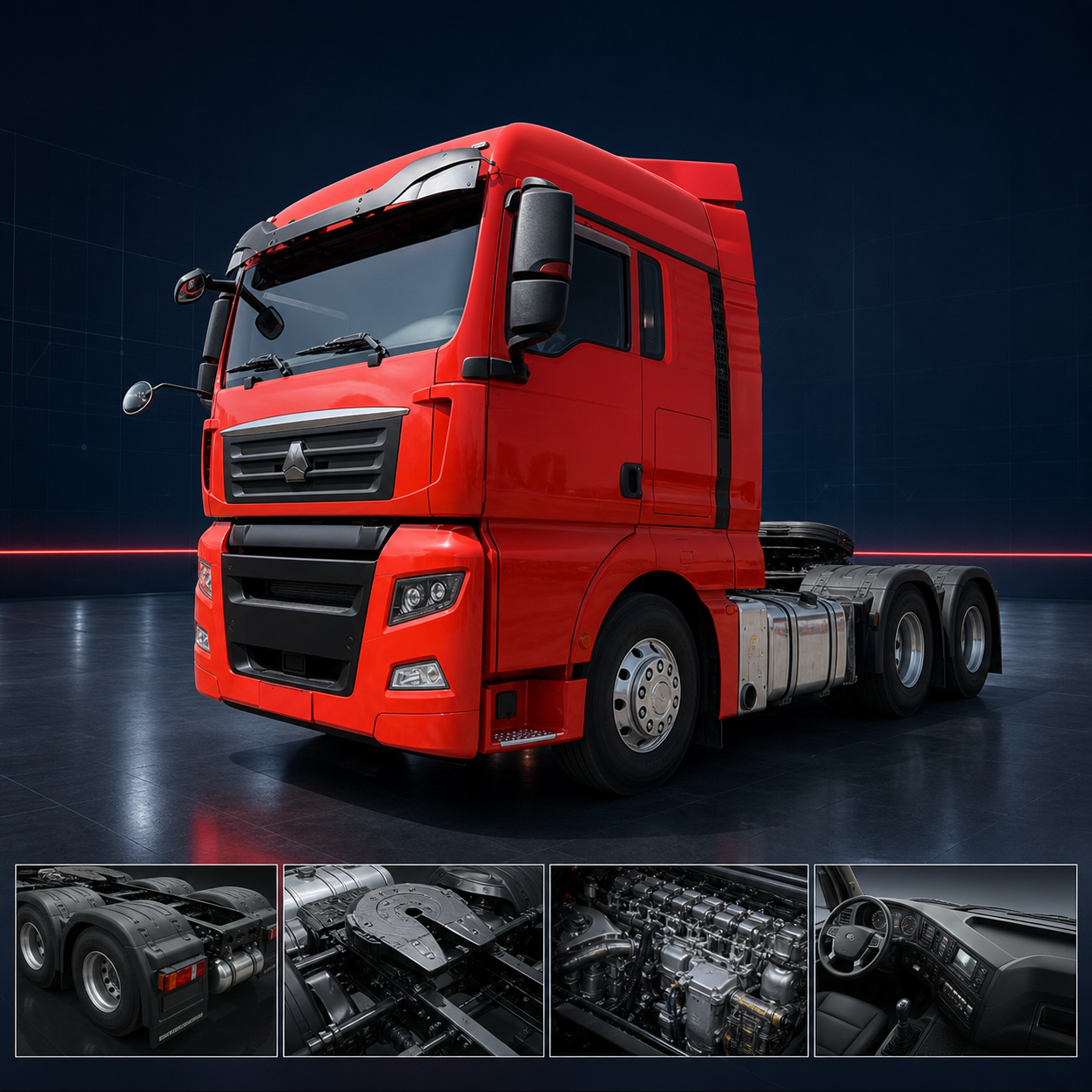 Commercial vehicle inspection center