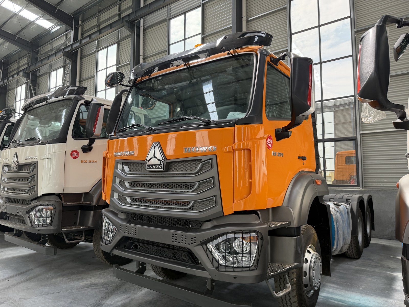 Cab side view and body condition
