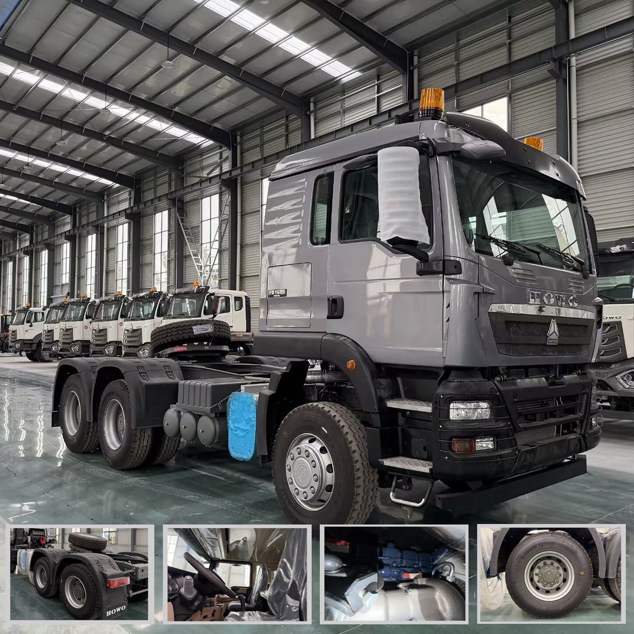 Commercial vehicle inspection center
