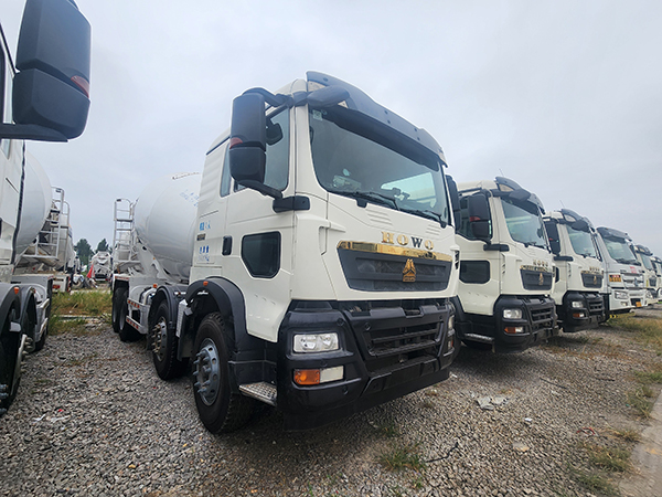 Used HOWO TX 8x4 Concrete Mixer Truck｜8‑12CBM Drum Optional