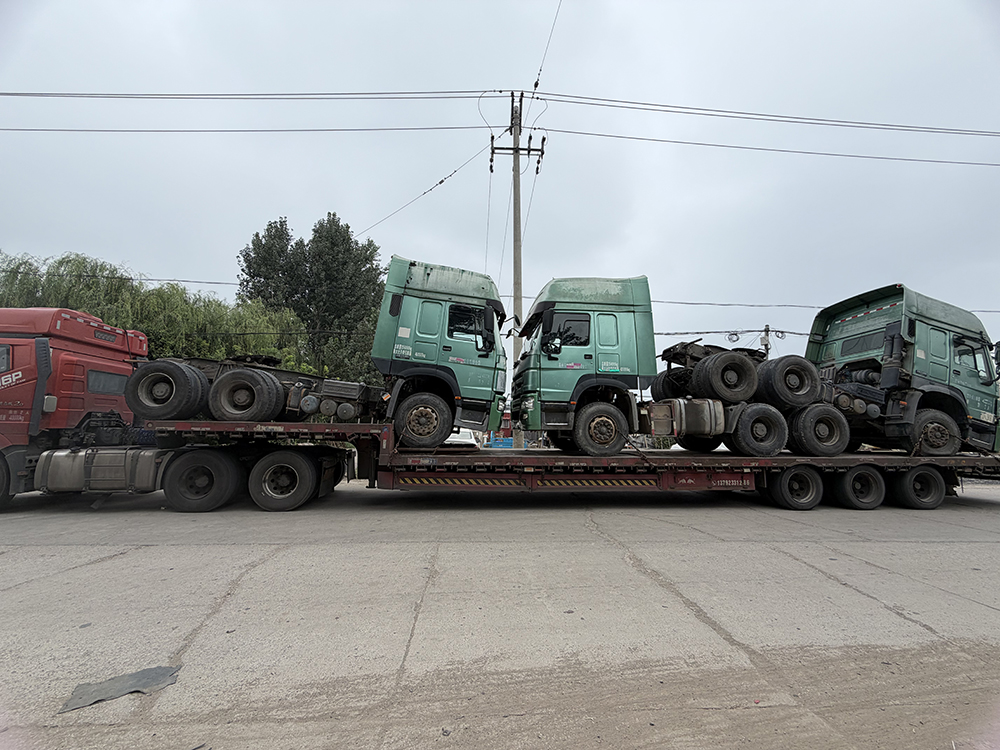 New Arrival of Unrefurbished HOWO Tractor Units — We Face Your Biggest Used Tr