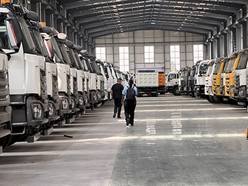 Overseas Clients Visit Factory & Check Howo Trucks In Person